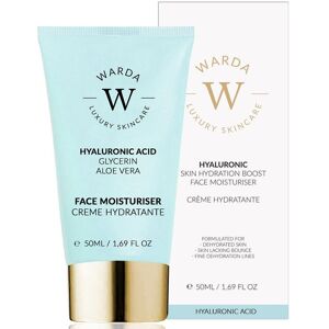 WARDA Skin Hydration Boost Hyaluronic Acid Anti-Aging Moisturiser 50ml in Clear Clear WARDA Skin Hydration Boost Hyaluronic Acid Anti-Aging Moisturiser 50ml in Clear Clear