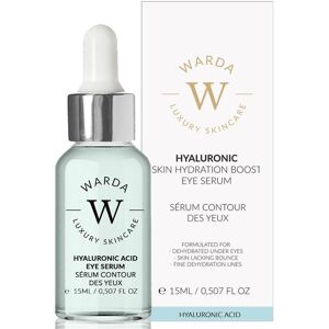 Warda Luxury Skincare Hyaluronic Acid Eye Serum - Clear - 15ml - Unisex - Hydrating, Anti-Ageing Warda Luxury Skincare Hyaluronic Acid Eye Serum - Clear - 15ml - Unisex - Hydrating, Anti-Ageing