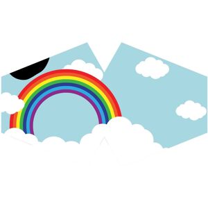 KDMD Reusable Fashion Face Mask - Rainbow (Children) Multicolor KDMD Reusable Fashion Face Mask - Rainbow (Children) Multicolor