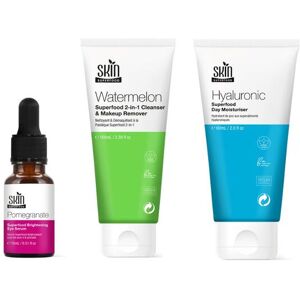 Skin Superfood Women's Anti-Ageing Brightening Skincare Bundle in White White Skin Superfood Women's Anti-Ageing Brightening Skincare Bundle in White White