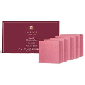 Dr. Botanicals Women's La Rose Francaise Facial Cleansing Bar (Pack of 5) 100g x 5 x 2 Duo Set in White Size: 1000ml White 1000ml Dr. Botanicals Women's La Rose Francaise Facial Cleansing Bar (Pack of 5) 100g x 5 x 2 Duo Set in White Size: 1000ml White 1000ml