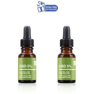 Dr. Botanicals Women's Clear Skin Youth Facial Oil 15ml x 2 Duo Pack in White White Dr. Botanicals Women's Clear Skin Youth Facial Oil 15ml x 2 Duo Pack in White White