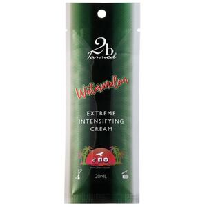 2bTanned Watermelon Cream Sachets 20ml in Clear Clear 2bTanned Watermelon Cream Sachets 20ml in Clear Clear