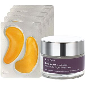 dr. Eve Ryouth 24K Gold Hydration Eye Pads & Snake Venom Night Care Set in Natural Natural dr. Eve Ryouth 24K Gold Hydration Eye Pads & Snake Venom Night Care Set in Natural Natural