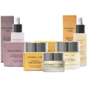 London Botanical Laboratories Bakuchiol Serum, Vitamin C Serum, Vitamin C Day Cream, Bakuchiol Night Cream, Vitamin C Eye - Set London Botanical Laboratories Bakuchiol Serum, Vitamin C Serum, Vitamin C Day Cream, Bakuchiol Night Cream, Vitamin C Eye - Set
