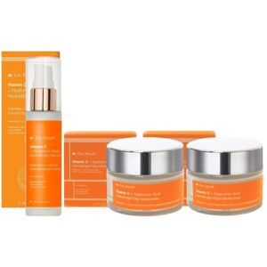 dr. Eve Ryouth Vitamin C Hyaluronic Acid Day Moisturizer 50ml & Vitamin C Hyaluronic Acid Night Moisturizer 50ml + Vitamin C Hyaluronic Acid Serum Clear dr. Eve Ryouth Vitamin C Hyaluronic Acid Day Moisturizer 50ml & Vitamin C Hyaluronic Acid Night Moisturizer 50ml + Vitamin C Hyaluronic Acid Serum Clear