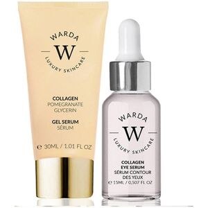 WARDA Skin Lifter Boost Collagen Eye Serum Anti-Aging 15ml +Anti-Wrinkle Gel Serum 30ml in Clear Clear WARDA Skin Lifter Boost Collagen Eye Serum Anti-Aging 15ml +Anti-Wrinkle Gel Serum 30ml in Clear Clear