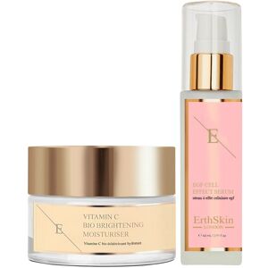 Erth Skin London Vitamin C Bio Brightening Moisturiser - EGF Cell Effect Serum Erth Skin London Vitamin C Bio Brightening Moisturiser - EGF Cell Effect Serum