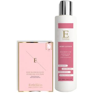 Erth Skin London Women's Hydra Collagen Body Lotion 250ml + Rose Glow Eye Pads in White White Erth Skin London Women's Hydra Collagen Body Lotion 250ml + Rose Glow Eye Pads in White White
