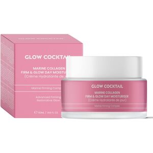 GlowCocktail London GlowCocktail Marine Collagen Firm & Glow Day Moisturizer 50ml in Pink Pink 50ml GlowCocktail London GlowCocktail Marine Collagen Firm & Glow Day Moisturizer 50ml in Pink Pink 50ml