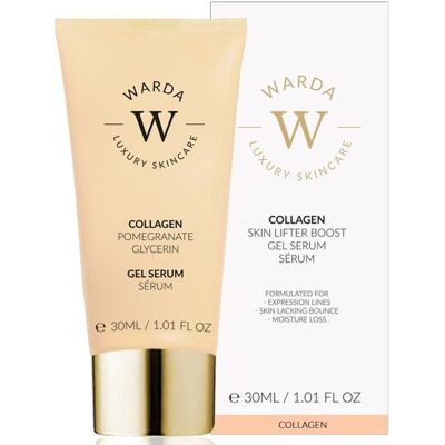 WARDA Skin Lifter Boost Collagen Anti-Aging Gel Serum 30ml in White White WARDA Skin Lifter Boost Collagen Anti-Aging Gel Serum 30ml in White White