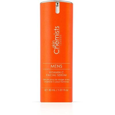 skinChemists Mens Vitamin C Facial Serum - Anti-Aging, Hydrating, 30ml skinChemists Mens Vitamin C Facial Serum - Anti-Aging, Hydrating, 30ml
