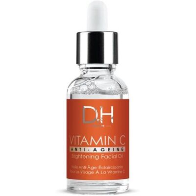 Dr H Women's Vitamin C Brightening Anti-Ageing Facial Oil 30ml for Brightening & Radiance in White White 30ml Dr H Women's Vitamin C Brightening Anti-Ageing Facial Oil 30ml for Brightening & Radiance in White White 30ml
