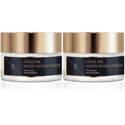 Erth Skin London Anti-Wrinkle Night Moisturiser with 24K Gold - Night Care Erth Skin London Anti-Wrinkle Night Moisturiser with 24K Gold - Night Care