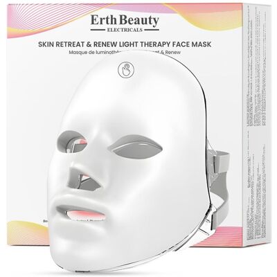 Erth Skin London Women's Erth Beauty London Skin Retreat & Renew Light Therapy Face Mask in Natural Natural Erth Skin London Women's Erth Beauty London Skin Retreat & Renew Light Therapy Face Mask in Natural Natural