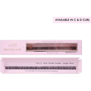 House of Amor Double Trouble Length Natural C Curl Extra Long in Black Black House of Amor Double Trouble Length Natural C Curl Extra Long in Black Black