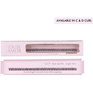 House of Amor Spoil Me Length Volume D Curl Long in Black Black House of Amor Spoil Me Length Volume D Curl Long in Black Black