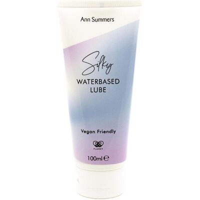 Ann Summers Women's Silky Waterbased Lube 100ml in Black Black Ann Summers Women's Silky Waterbased Lube 100ml in Black Black