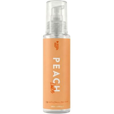 Loving Joy Peach Flavoured Lubricant in Clear Size: 100ml Clear 100ml Loving Joy Peach Flavoured Lubricant in Clear Size: 100ml Clear 100ml
