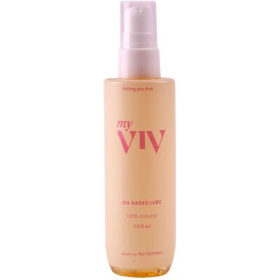 Ann Summers Women's My Viv Oil Based Lube in Black Black Ann Summers Women's My Viv Oil Based Lube in Black Black