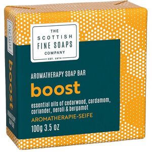 Scottish Fine Soaps Aromatherapy Soap Bar Boost (100g) Scottish Fine Soaps Aromatherapy Soap Bar Boost (100g)