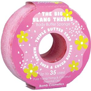 Bomb Cosmetics Women's Body Buffer Soap Shower Sponge The Big Ylang Theory in Pink Pink Bomb Cosmetics Women's Body Buffer Soap Shower Sponge The Big Ylang Theory in Pink Pink