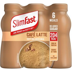 Slimfast Milkshake Multipack Bottle Cafe Latte in Clear Clear Slimfast Milkshake Multipack Bottle Cafe Latte in Clear Clear