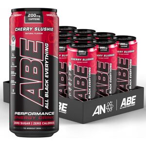 Applied Nutrition ABE Pre-Workout Cans - Cherry Slushie - 12 x 330ml in Black Size: Pack of 12 Black Pack of 12 Applied Nutrition ABE Pre-Workout Cans - Cherry Slushie - 12 x 330ml in Black Size: Pack of 12 Black Pack of 12