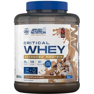 Applied Nutrition Critical Whey Protein Powder - Frappuccino - 61 Servings - 2kg in Blue Blue 2kg Applied Nutrition Critical Whey Protein Powder - Frappuccino - 61 Servings - 2kg in Blue Blue 2kg