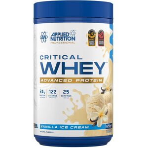 Applied Nutrition Critical Whey Protein Powder - Vanilla Ice Cream - 25 Servings - 825g in Blue Blue Applied Nutrition Critical Whey Protein Powder - Vanilla Ice Cream - 25 Servings - 825g in Blue Blue