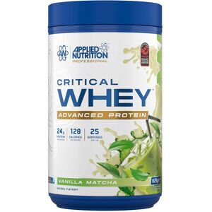 Applied Nutrition Critical Whey Protein Powder - Vanilla Matcha - 25 Servings - 825g in Blue Blue Applied Nutrition Critical Whey Protein Powder - Vanilla Matcha - 25 Servings - 825g in Blue Blue