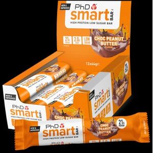 PhD Nutrition Smart Bar Choc Peanut Butter - Protein Bar PhD Nutrition Smart Bar Choc Peanut Butter - Protein Bar