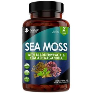 New Leaf Products KSM Ashwagandha 120 Vegan Capsules - Vegan Capsules New Leaf Products KSM Ashwagandha 120 Vegan Capsules - Vegan Capsules