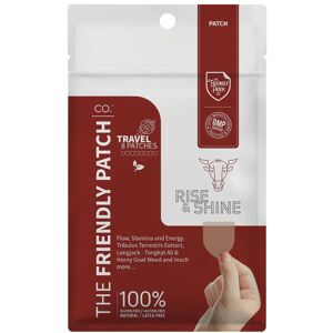 Friendly Patch Co. Rise & Shine Patches With Horny Goat Weed for stamina & vitality in Clear Size: 8 Pack Clear 8 Pack Friendly Patch Co. Rise & Shine Patches With Horny Goat Weed for stamina & vitality in Clear Size: 8 Pack Clear 8 Pack