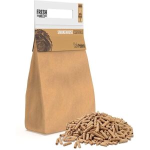 Monstershop Wood Chips BBQ Grill Wood Fired Pizza Oven Kamado Smokers Hickory 3kg in Brown Brown Monstershop Wood Chips BBQ Grill Wood Fired Pizza Oven Kamado Smokers Hickory 3kg in Brown Brown