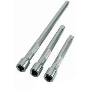 Loops 3 Piece 1/4" Inch Drive Shaft Extension Bar Set 50mm 75mm 150mm Multicolor Loops 3 Piece 1/4" Inch Drive Shaft Extension Bar Set 50mm 75mm 150mm Multicolor
