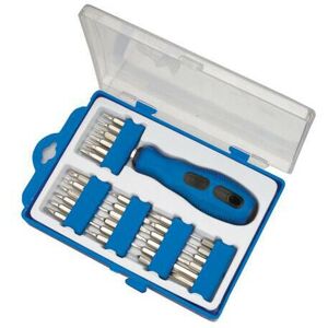 Loops 31 Piece Assorted Screwdriver Bit Set Slotted Philips PZD Torx Hex Multicolor Loops 31 Piece Assorted Screwdriver Bit Set Slotted Philips PZD Torx Hex Multicolor