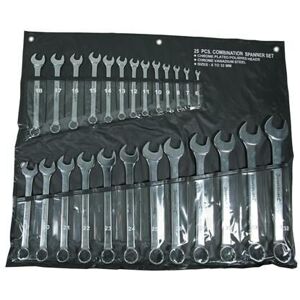 Loops 25 Piece 6mm 32mm Metric Combination Spanner Set Storage Wallet Multicolor Loops 25 Piece 6mm 32mm Metric Combination Spanner Set Storage Wallet Multicolor