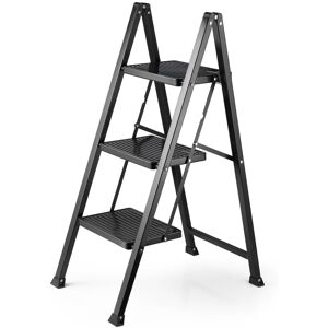 Vonhaus - Slim 3 Step - Folding - Anti-slip feet - Step ladder Vonhaus - Slim 3 Step - Folding - Anti-slip feet - Step ladder