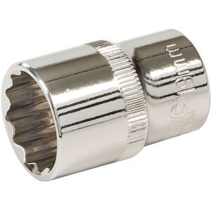 Loops PRO 19mm Socket Driver 12 Point ½" Ratchet Spanner Bit Steel Square Drive Tool in Metallics Metallics Loops PRO 19mm Socket Driver 12 Point ½" Ratchet Spanner Bit Steel Square Drive Tool in Metallics Metallics