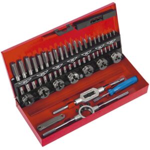 Loops 32pc Metric Tap & Split Die Set - M3 to M12 - Manual Bar & Socket Threading Tool Multicolor Loops 32pc Metric Tap & Split Die Set - M3 to M12 - Manual Bar & Socket Threading Tool Multicolor