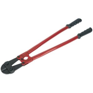 Loops 750mm Bolt Cropper - 13mm Jaw Capacity - Chromoly Steel Jaws - Rubber Grips in Metallics Metallics Loops 750mm Bolt Cropper - 13mm Jaw Capacity - Chromoly Steel Jaws - Rubber Grips in Metallics Metallics