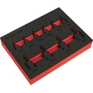 Loops 10 Piece Low Profile Impact Socket Bit Set - 1/4" & 3/8" Square Drive - TRX-Star Multicolor Loops 10 Piece Low Profile Impact Socket Bit Set - 1/4" & 3/8" Square Drive - TRX-Star Multicolor