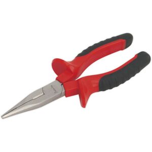 Loops - 170mm Long Nose - Serrated - Drop Forged Steel - Pliers Loops - 170mm Long Nose - Serrated - Drop Forged Steel - Pliers