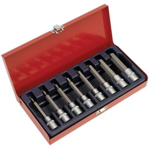 Loops 8pc METRIC Hex Key Socket Bit Set - 1/2" Square Drive - 5mm to 17mm x 100mm Long Multicolor Loops 8pc METRIC Hex Key Socket Bit Set - 1/2" Square Drive - 5mm to 17mm x 100mm Long Multicolor