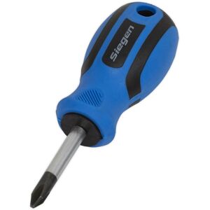 Loops Phillips 2 x 38mm Screwdriver with Soft Grip Handle - Chrome Vanadium Shaft Multicolor Loops Phillips 2 x 38mm Screwdriver with Soft Grip Handle - Chrome Vanadium Shaft Multicolor