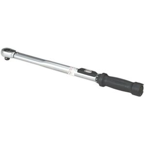 Loops Locking Micrometer Torque Wrench - 1/2" Sq Drive - Calibrated - Flip Reverse Multicolor Loops Locking Micrometer Torque Wrench - 1/2" Sq Drive - Calibrated - Flip Reverse Multicolor