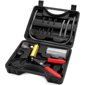 Autojack Brake Bleeding Kit Vacuum Pump Pressure Tester Gauge Set in Black Size: 1000mm x 400mm Black 1000mm x 400mm Autojack Brake Bleeding Kit Vacuum Pump Pressure Tester Gauge Set in Black Size: 1000mm x 400mm Black 1000mm x 400mm