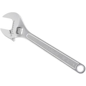 Stanley Metal Adjustable Wrench Multicolor Stanley Metal Adjustable Wrench Multicolor