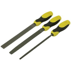 Stanley Handled Rasp Set, 3 Piece Multicolor Stanley Handled Rasp Set, 3 Piece Multicolor